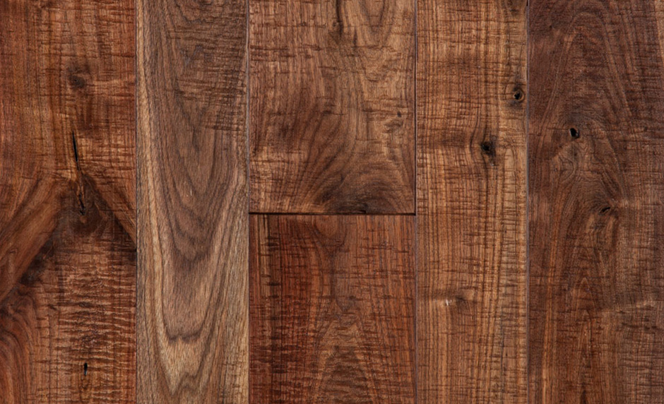 Live Sawn Walnut with Band Saw Kerf