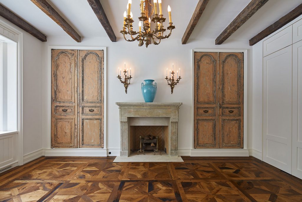 Banks Kelly Ardeche parquet panels Cochrans Lumber