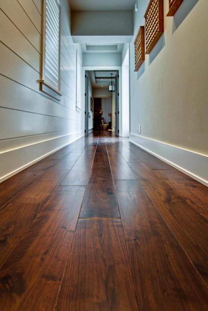 Cochrans Live Sawn Walnut Hallway