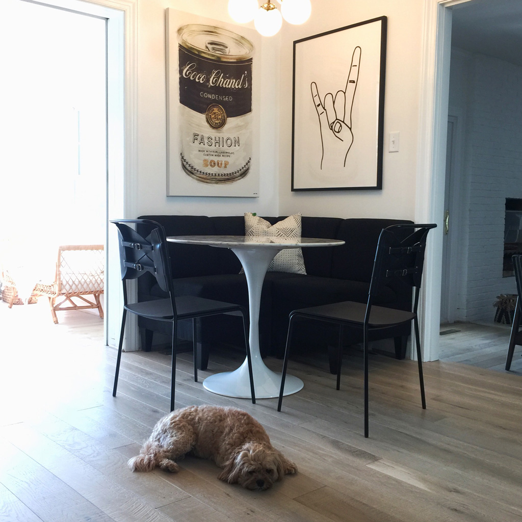 Image of Limed Oak 1 engineered wood flooring with pre-finished elements from Cochran's Lumber