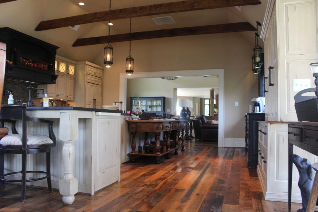 rustic kitchen flooring