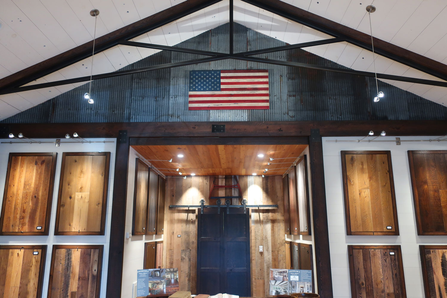 Flags of Valor at Cochran's Lumber