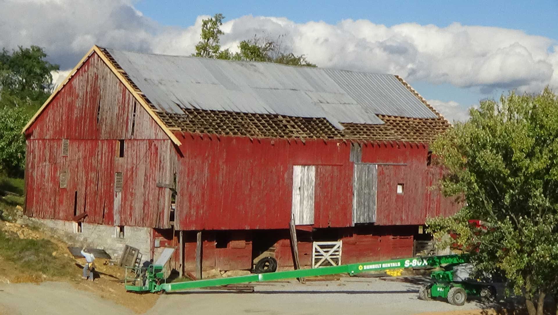 6 Pastures Old Barn- Cochran's Lumber - Salvaged Barn Wood