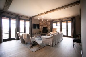 Image of Equestrian farmhouse wood flooring